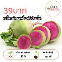 ราคา เมล็ดเรดิชแตงโม 39บาท 200เมล็ด (44455902832)