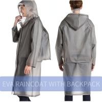 ราคา เสื้อกันฝน Eva มีฮู้ด กันน้ํา กระเป๋าเป้สะพายหลัง แฟชั่นกลางแจ้ง เสื้อกันฝน (11395684196)