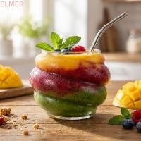 ราคา ELMER ถ้วยกาแฟ 2 ชิ้น ถ้วยแก้วบอโรซิลิเกตสูงทนความร้อนโปร่งใส ถ้วยมินิ 250 มล ไมโครเวฟปลอดภัยถ้วยชาชิมสํานักงาน (55312411185)