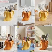 ราคา ELMER ที่ใส่ดินสอรูปกล้วย พลาสติกตลก Desktop Organizer ขาตั้ง Cleverly มัลติฟังก์ชั่น Creative Artistic ตกแต่ง 3D พิมพ์ผู้ถือปากกาทุกวัน (47760439898)