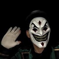 ราคา Autamay ใหม่ Joker Full Face Mask ตลก Big Gold ฟันยิ้ม Face Mask Cool Boy หมวกฮาโลวีนคอสเพลย์ Props ใหม่ (28044793126)