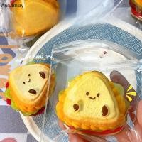 ราคา Autamay การ์ตูนจําลองแซนวิช Toast บีบ Dpression ของเล่นน่ารักแฮมเบอร์เกอร์ Soft Mochi ของเล่น Fidget เด็กผู้ใหญ่ของขวัญใหม่ (56312337425)