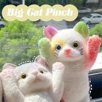 ราคา Autamay Big Kitty Cat Taba Squishy ซิลิโคน Fuzzy Super Big Cat ลูกแมว Handmade Squeeze ของเล่น Mochi ของเล่นมือผ่อนคลายความเครียด Release ของขวัญใหม่ (43081771944)