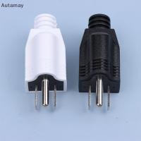 ราคา Autamay US American 3 Pin 5 15P AC ไฟฟ้าปลั๊กชาย Adaptor อะแดปเตอร์สายไฟ Rewireable สายไฟเชื่อมต่อใหม่ (40080808868)