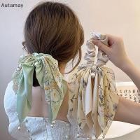 ราคา Autamay ผ้าพันคอผ้าพันคอผม Scrunchy ชีฟองดอกไม้ Scrunchie ผมผู้ถือผมหางม้า Scrunchy Ties Vintage อุปกรณ์เสริมสําหรับผู้หญิงสาวใหม่ (26694802395)