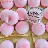ราคา LOMBARD Buns Squishy ของเล่น จําลองช้า Rising ขนมปัง Squishy ASMR หยิกสีชมพูดูดนิ้ว Sensory ของเล่นความวิตกกังวล ADHD (56711173993)