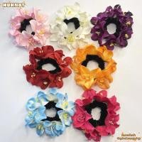 ราคา ฮูนูท ยางรัดผม ดอกไม้กล้วยไม้จําลองดอกไม้ผูกผม เครื่องประดับผมแฟชั่นผู้ถือผมหางม้าผู้หญิง (55412383156)