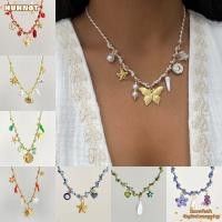 ราคา HUHNOT สร้อยคอหอยสังข์ ปลาดาวเต่าผูกปมเชือกสร้อยคอโซ่ Sun Boho เปลือกหอย Choker ของขวัญ (54262383009)