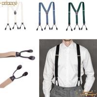ราคา ฮูนูท สายเอี๊ยมวินเทจ ปลายติดกระดุม สีพื้น ขอบหนัง สายปรับได้ ยางยืดรูปตัว Y สําหรับงานปาร์ตี้ (53512383075)