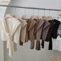 ราคา ฮูนัท ผ้าคลุมไหล่ถักสีทึบสไตล์เกาหลีเครื่องปรับอากาศผ้าคลุมไหล่ลําลองถักเนื้ออเนกประสงค์ออกแบบปกปลอมคอเคปชุดเสื้ออุปกรณ์เสริม (53412379351)