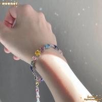 ราคา ฮะ สร้อยคอคริสตัลหลากสี ห่วงโซ่สร้อยข้อมือลูกปัดรูปทรงเรขาคณิตโลหะผสม สร้อยคอไม่สม่ําเสมอหรูหรา (52862498258)