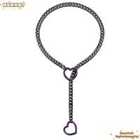 ราคา HUHNOT Lariat สร้อยคอหัวใจ แหวน Punk Rock Slip Chain แฟชั่นสแตนเลส Heavy Cuban Long Chain สําหรับผู้หญิงผู้ชาย (51910534033)