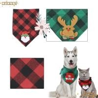 ราคา HUHNOT ผ้าพันคอลูกสุนัข ของขวัญคริสต์มาสสุนัขผ้าพันคอ การ์ตูนน่ารักตกแต่งวันหยุดแมวสามเหลี่ยมผ้าเช็ดตัว (49662479976)
