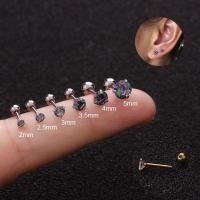 ราคา จิวเพรช สีมาเจสติกสแตนเลสก้าน 0 8 ยาว 6mm ราคา 1 ชิ้น (25963183323)