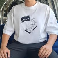 ราคา Oversize เสื้อสกรีนแมว รุ่น I love my job Unisex โอเวอร์ไซส์ เสื้อยืด (19490882984)