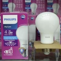 ราคา Philips หลอดไฟฟิลิปส์ LED Bulb MyCare 4W A60 E27 แสงขาว Daylight ออกบิลภาษีได้ (50962152119)