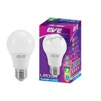 ราคา EVE หลอดไฟ LED BULB 7W รุ่น Super save Day Light หลอดไฟแอลอีดี ขั้วเกลียว แสงขาว 7 วัตต์ 1หลอด (46209812715)