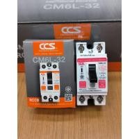 ราคา เบรกเกอร์กันดูด กันไฟรั่ว กันไฟเกิน Safety Breaker กันดูด RCB แบรนด์ CCS รุ่น CM6L 32 (53412192682)
