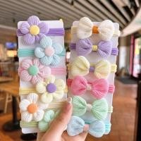 ราคา 2025 ผ้าขนหนูแหวนคาดศีรษะหญิงยืดหยุ่นดอกไม้โบว์ผูกผม (26534434400)