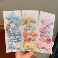 ราคา ชุดกิ๊บติดผมสำหรับเด็กผู้หญิง แบบคลิปหางนางเงือก (43009611715)