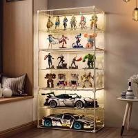 ราคา kaman ตู้โชว์พลาสติกใส ตู้โชว์โมเดลDIY 4 8 ชั้น มีประตูเปิด ปิดและเก็บของได้หลากหลาย PVC พร้อมความจุขนาดใหญ่ (25007206471)