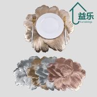 ราคา ที่รองแก้วฉนวนกันความร้อน ANTINON แผ่นรองวางทนความร้อนล้างทําความสะอาดได้ แผ่นรองโต๊ะรูปดอกบัว PVC สร้างสรรค์ (56161980578)