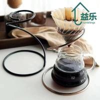 ราคา ชั้นวางกระดาษกรองกาแฟ ต่อต้าน ที่วางแก้วกรองกาแฟสนับสนุนสีดํา เครื่องมือคาเฟ่คุณภาพสูงเหล็กมือทําชั้นวางกาแฟโฮมออฟฟิศ (55811783345)