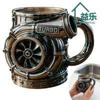 ราคา ANTINON เครื่องยนต์แก้วกาแฟ Punk สไตล์ 15oz ถ้วยชา V8 Turbocharger ออกแบบ Drinkware ของขวัญสแตนเลสน้ําสําหรับ Home Office (55511890990)