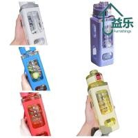 ราคา ANTINON ถ้วย Sippy แบบพกพา ขวดน้ํากีฬาความจุสูงมูลค่าสูงความงาม ถ้วยพลาสติกออกแบบป้องกันการล่มสลายสไตล์ Ins (54662264432)
