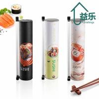ราคา กล่องบรรจุภัณฑ์ซูชิ ต่อต้าน เกรดอาหาร หน้า ป้องกันการรั่วซึมกล่องกดซูชิปิดผนึกพร้อมฝาปิด แท่งดันหนาเก็บซูชิถังกระดาษร้านซูชิญี่ (52912224310)