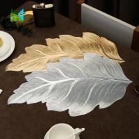 ราคา QUENTIN 2 ชิ้น Maple Leaf Placemat ลื่นกันน้ําPVCตาราง ทําความสะอาดง่ายAnti Stainทนความร้อนCreativeตกแต่งตารางตกแต่งตาราง (46812062368)