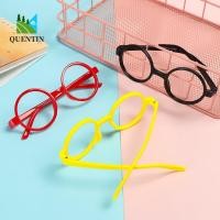 ราคา QHENTIN กรอบแว่นตาทรงกลมเกาหลีแบบพกพาสีลูกกวาดไม่มีเลนส์แว่นตาเด็กเด็กแสงกรอบแว่นตา (42531784308)