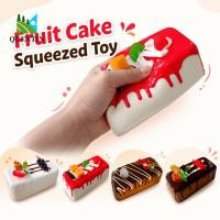 ราคา QHENTIN เค้กผลไม้ของเล่นบีบ Creative Super Soft จําลองขนมปัง Squishy ของเล่น ของเล่นเพื่อการศึกษาความวิตกกังวลบรรเทาตลกนวดช้า Rebound Fidget ของเล่นมือผ่อนคลาย (45362267843)