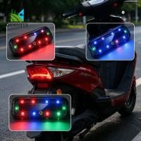 ราคา QUENTIN Wireless Self Adhesive Safety Flash Lamp แบตเตอรี่ลิเธียมแบบชาร์จไฟได้ Self Adhesive Solar LED ไฟเตือน Strobe Light กันน้ําประสิทธิภาพ (29245014921)