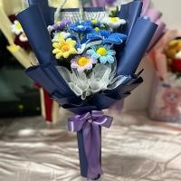 ราคา ช่อดอกไม้ลวดกำมะหยี่ (55010133407)