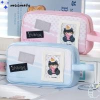 ราคา มาสเมโต กระเป๋าใส่ปากกา ลายจุดออกแบบดินสอความจุขนาดใหญ่ ของขวัญกระเป๋าดินสอแบบมือถือแมวน่ารัก (57611679676)