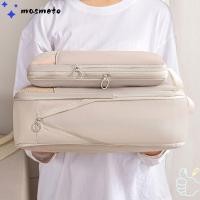 ราคา มาสเมโต ถุงเก็บบีบอัด มีหูหิ้วเสื้อผ้าเดินทางแบบพกพาเรียงลําดับกระเป๋าทนทานความจุขนาดใหญ่ประหยัดพื้นที่หน้าต่างโปร่งใสลงแจ็คเก็ตถุงเก็บเสื้อผ้าบรรจุ (56210280591)
