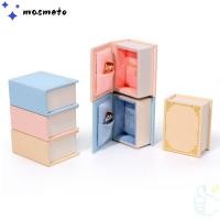 ราคา กล่องแหวน มาสเมโต ที่ใส่แหวนรูปหนังสือฝาพลิกย้อนยุคพร้อมกล่องเก็บของขวัญเครื่องประดับซับหนังนิ่ม (46151166784)