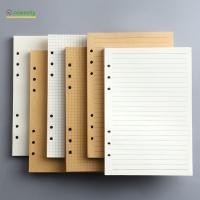 ราคา JOWENTY 80Sheepts Notebook Refill Paper A5 A6 A7 สายแนวนอน กระดาษใบหลวม Balnk กระดาษคราฟท์ทนทาน 6 หลุม Binder หน้าด้านในของขวัญ (47458572811)