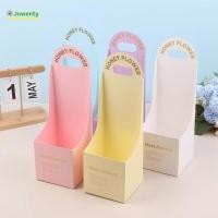 ราคา JOWENTY กล่องดอกไม้พับ 5 ชิ้น กล่องของขวัญดอกไม้พับมือกระดาษแข็งหนา กล่องบรรจุภัณฑ์ช่อดอกไม้แบบพกพาหลายสีสร้างสรรค์ (55460826826)