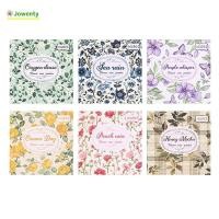 ราคา JOWENTY 100 ชิ้น Non Sticky Notes เครื่องเขียน DIY ข้อความโน้ต ศิลปะ Non Sticky ดอกไม้ Vine Themed Memo Pad (53909981059)