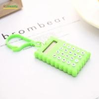 ราคา เครื่องคิดเลขเลขคณิต JOWENTY พร้อมพวงกุญแจ เครื่องคิดเลขอิเล็กทรอนิกส์ขนาดเล็กสําหรับนักเรียนขนาดเล็กรูปทรงบิสกิตปฏิบัติเครื่องคิดเลขขนาดเล็กสํานักงานโรงเรียนพลาสติก (52256252609)