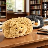 ราคา กระเป๋าปากกา JOWENTY ดินสอตุ๊กตาสัมผัสนุ่ม หมีความจุขนาดใหญ่น่ารัก เครื่องเขียนเพนกวินออแกไนเซอร์กลับไปสู่โรงเรียน (50761835548)