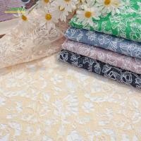 ราคา JOWENTY ผ้าตาข่ายลูกไม้ Hollow DIY ผ้า Tulle นุ่ม High End ลายดอกไม้เย็บปักถักร้อยเสื้อผ้าสตรีวัสดุสําหรับเด็กชุดเสื้อ (50160870697)