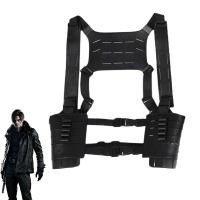 ราคา Resident Evil 9 Requiem Leon สายคล้องไหล่เสื้อกั๊กเข็มขัดคอสเพลย์เครื่องแต่งกายฮาโลวีนอุปกรณ์เสริม (56357274967)