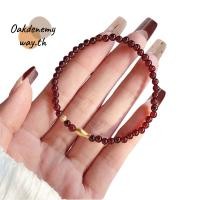 ราคา โอเคเนมีเวย์ เลียนแบบโกเมนสร้อยข้อมือ ซอกออกแบบชุบทองมุกสร้อยข้อมือ ซ้อน3มมโกเมนสีแดงลูกปัดสร้อยข้อมือของขวัญที่เรียบง (49812514627)