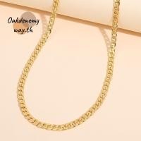 ราคา OAKDENEMYWAY สร้อยคอชุบทอง โลหะชุบทอง 18K สร้อยคอทอง แฟชั่น 18K Gold หลายขนาดสร้อยข้อมือชุบทอง Mans (45012023770)