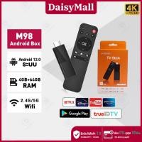 ราคา TV Stick 4K Android 12 0 4 64GB Quad core กล่อง ดิจิตอล TV แอนดรอยด์ทีวีสติ๊ก Wifi Netflix Youtube (42076744018)