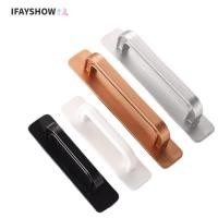 ราคา IFAYSHOW มือจับลิ้นชัก วางตู้เสื้อผ้าพลาสติก Handle Organizer อเนกประสงค์ทนทาน Self กาว มือจับประตูตู้หน้าต่าง (28094347065)