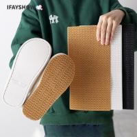 ราคา IFAYSHOW Foot แผ่นกันลื่น พื้นรองเท้ากันลื่นแบบมีกาวในตัว สติ๊กเกอร์กันลื่น พื้นยางดูดซับแรงกระแทกทนต่อการสึกหรอ (46657063611)
